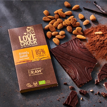 Lovechock Almond & Baobab 85% Cacao Bio - 70g image 2