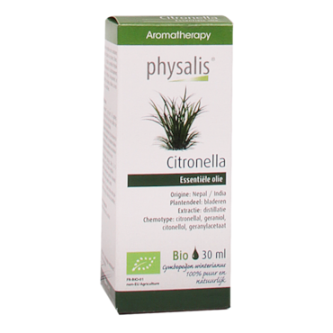 Physalis Citronella Olie Bio - 30ml image 1