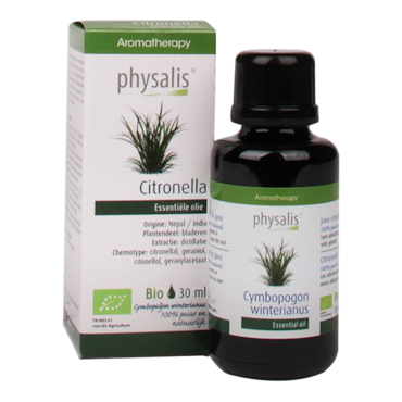 Physalis Citronella Olie Bio - 30ml image 2