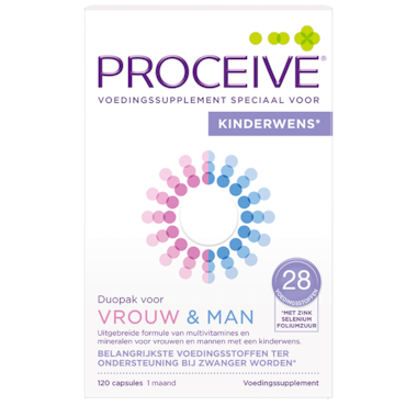 Proceive Kinderwens* Vrouw & Man - 120 capsules image 1