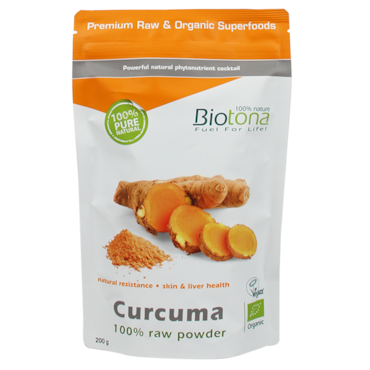 Biotona Curcuma Raw Poeder- 200g