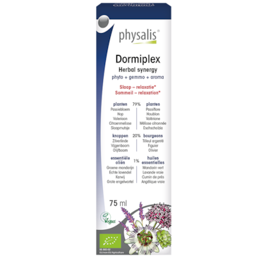 Physalis Dormiplex Kruiden Synergie Druppels Bio (75ml) image 1