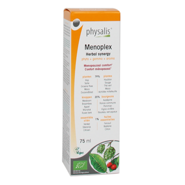 Physalis Menoplex Kruiden Synergie Druppels Bio (75ml) image 1