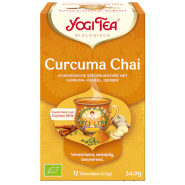 Yogi Tea Chai Curcuma Bio (17 Theezakjes) image 1