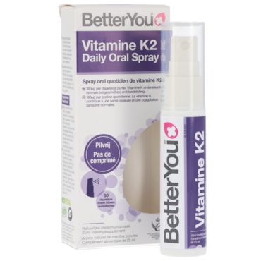 BetterYou Vitamine K2 Dagelijkse Orale Spray (25ml) image 2