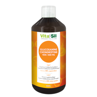 VitaSil ArticulaSil Organic Silicium + MSM-Glucosamine Chondroitine (500ml) image 1