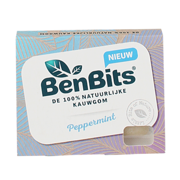 BenBits 100% Natuurlijke Kauwgom Peppermint image 1