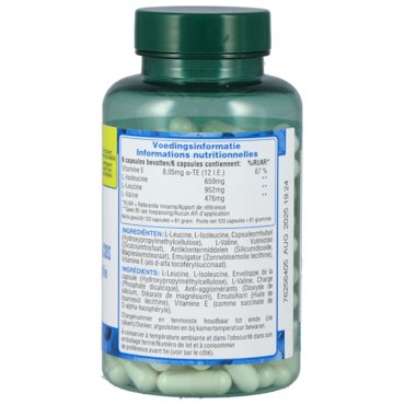 Precision Engineered Branched Chain Amino Acids (BCAA) - 120 capsules image 2