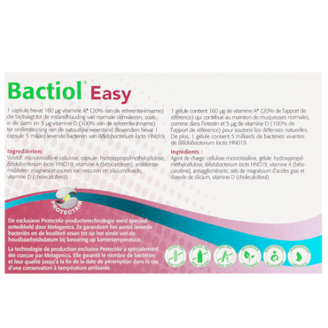 Metagenics Bactiol® Easy - 30 capsules image 2