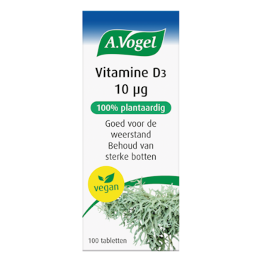 A.Vogel Vitamine D3 10 mcg (100 tabletten) image 1