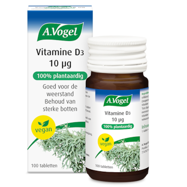 A.Vogel Vitamine D3 10 mcg (100 tabletten) image 2