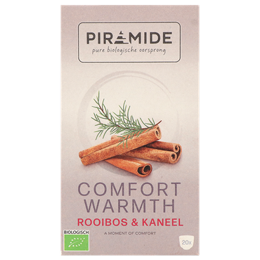 Reviews over Piramide Comfort Warmth Rooibos & Kaneel - 20 theezakjes