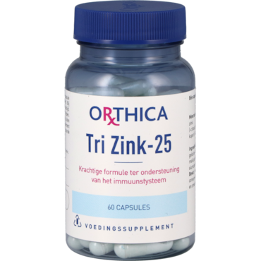 Orthica Tri Zink 25 (60 Capsules) image 1