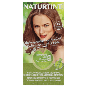 Naturtint Permanente Haarkleuring 6G Donker Goud Blond - 170ml image 1