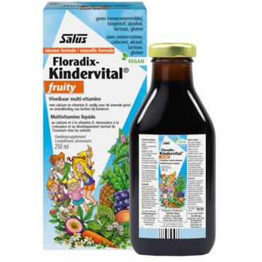Floradix Kindervital Fruity (250ml) image 2