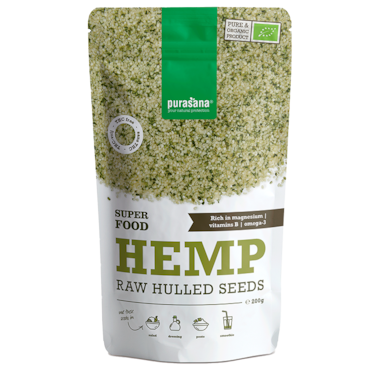 Purasana Hemp Raw Hulled Seeds - 200g
