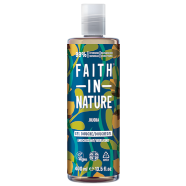 Faith in Nature Jojoba Body Wash - 400ml image 1
