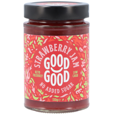 Good Good Sweet Jam Strawberry Met Stevia - 330g