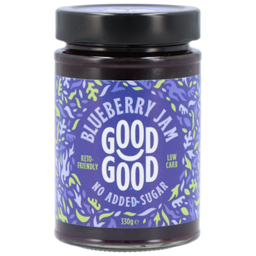 Good Good Sweet Jam Blueberry Met Stevia - 330g image 1