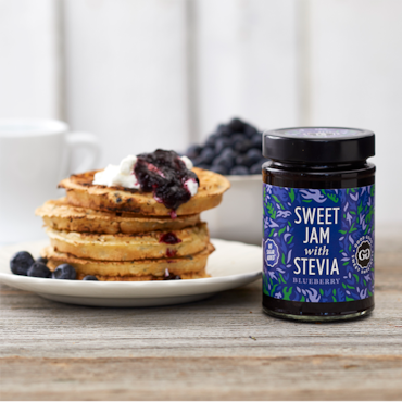 Good Good Sweet Jam Blueberry Met Stevia - 330g image 2