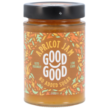 Good Good Sweet Jam Abrikozen Met Stevia - 330g