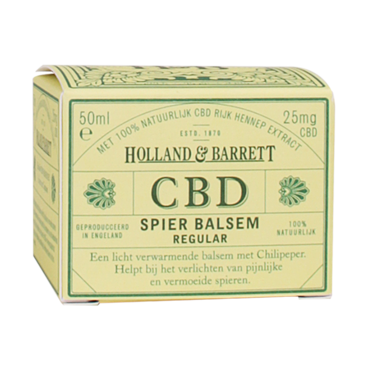 Holland & Barrett CBD Spier Balsem (50ml) image 1