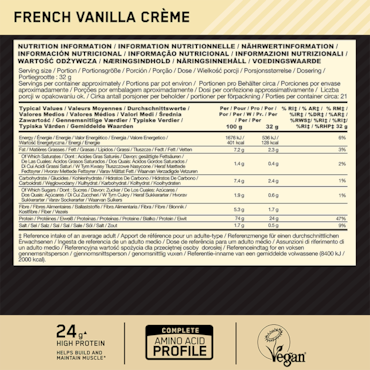 Optimum Nutrition Gold Standard 100% Plant Protein Vanilla - 684g image 3