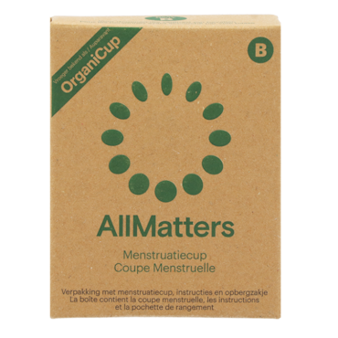 AllMatters (OrganiCup) Menstruatiecup - Maat B image 2