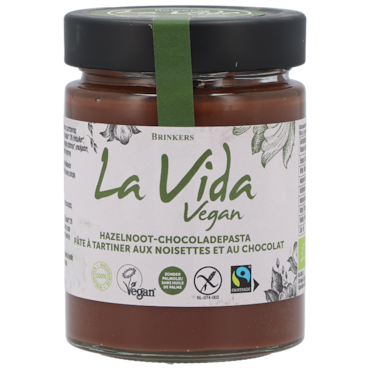 La Vida Vegan Hazelnootpasta Bio - 270g image 1