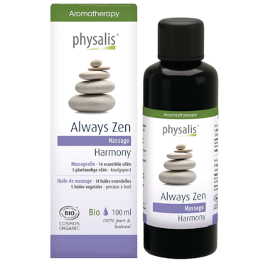 Physalis Massageolie Always Zen - 100ml