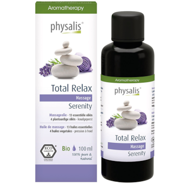 Physalis Massageolie Total Relax - 100ml