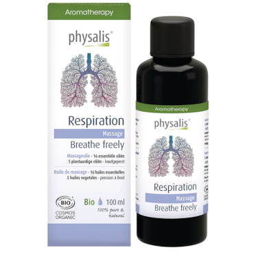 Physalis Massageolie Respiration - 100ml