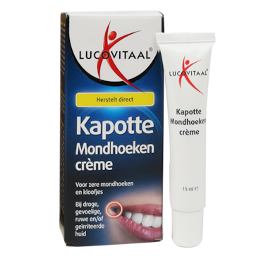 Lucovitaal Kapotte Mondhoeken Crème - 15ml image 2