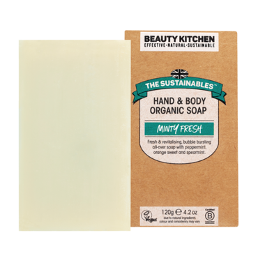 Beauty Kitchen Minty Fresh Soap Bar (120gr) image 2