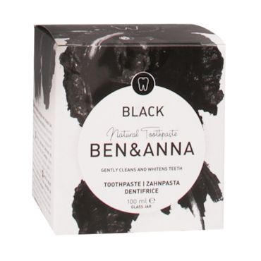Ben & Anna Tandpasta Black Activated Charcoal - 100ml image 1