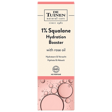 Reviews over De Tuinen 1% Squalane Hydration Skinbooster met Rozenolie - 30ml