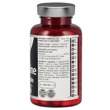 Lucovitaal Glucosamine Puur, 1500mg (120 Tabletten) image 2