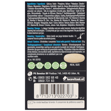 Lucovitaal Magnesium Compleet (30 Tabletten) image 3