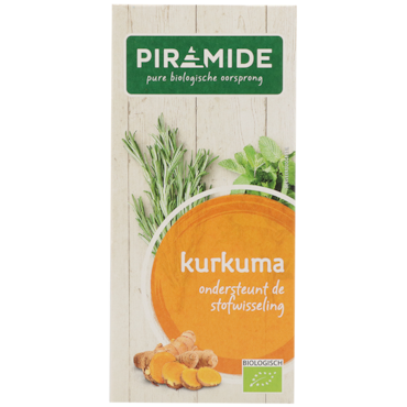 Piramide Kurkuma - 20 theezakjes
