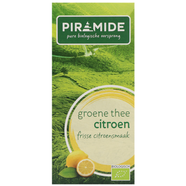 Piramide Groene Thee Citroen - 20 theezakjes
