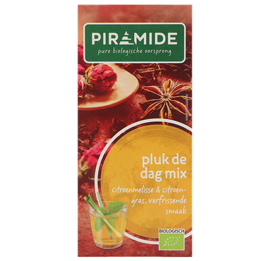 Reviews over Piramide Pluk De Dag BIO - 20 theezakjes