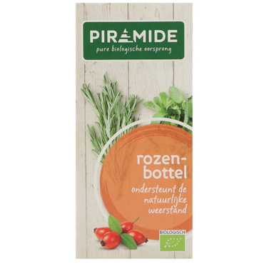 Piramide Rozenbottel - 20 theezakjes