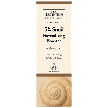 Reviews over De Tuinen 5% Snail Revitalising Skinbooster met Ectoin - 30 ml