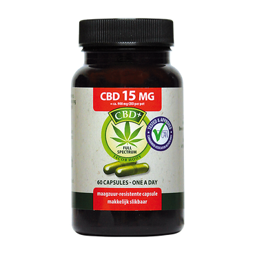 Jacob Hooy CBD, 15mg (60 Capsules)