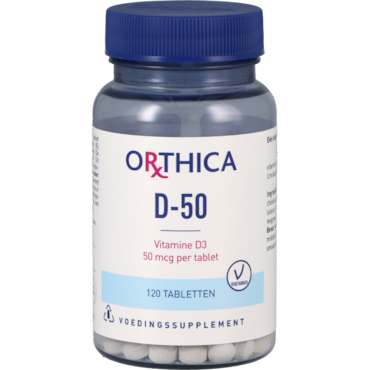 Orthica Vitamine D 50 (120 Tabletten) image 1