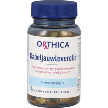 Orthica Kabeljauwleverolie (90 Capsules) image 1