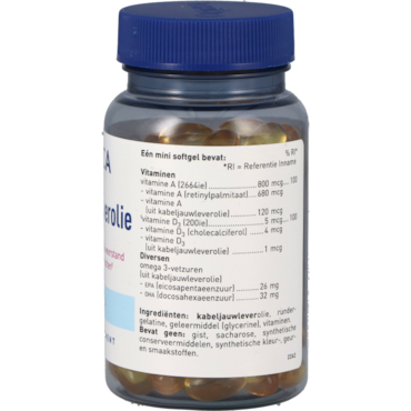 Orthica Kabeljauwleverolie (90 Capsules) image 2