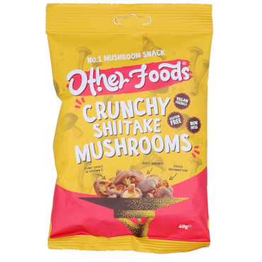 Other Foods Crunchy Shiitake Mushrooms Chips - 40g image 1