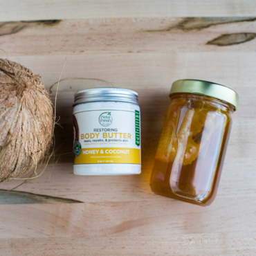 Petal Fresh Restoring Body Butter Honey & Coconut - 237ml image 2