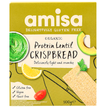 Amisa Eiwit Crackers Linzen - 100g image 1